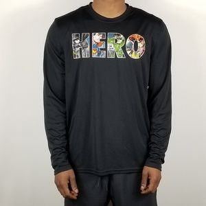 DC Justice League characters long sleeve shirt